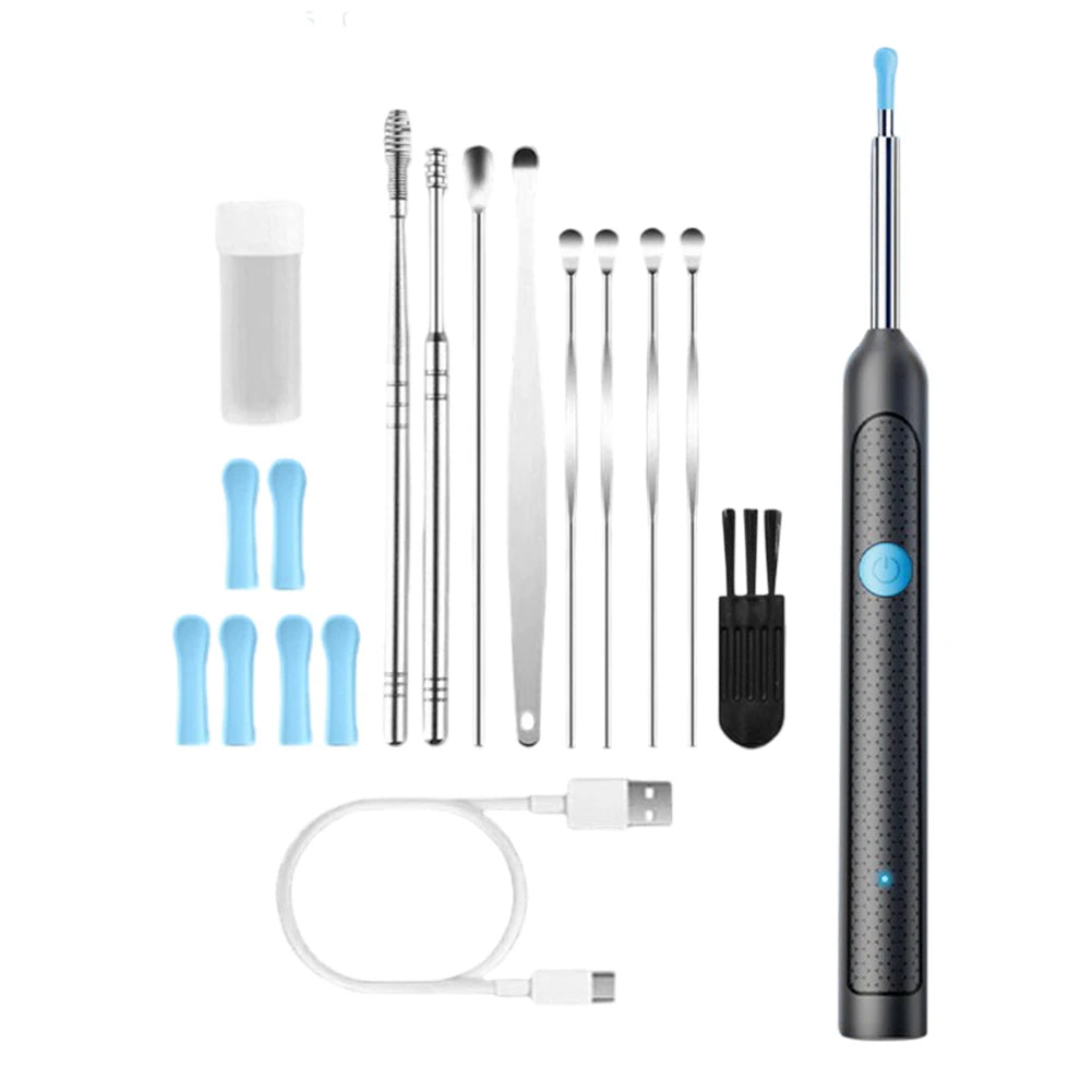 Smart Visual Ear Cleaner Set with Camera Otoscope Ear Cleaner Rechargeable Endoscope Earpick Health Care Set