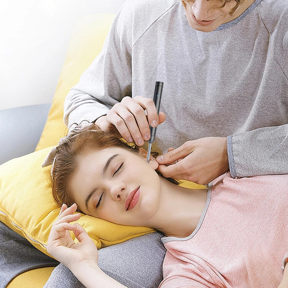 Smart Visual Ear Cleaner Set with Camera Otoscope Ear Cleaner Rechargeable Endoscope Earpick Health Care Set